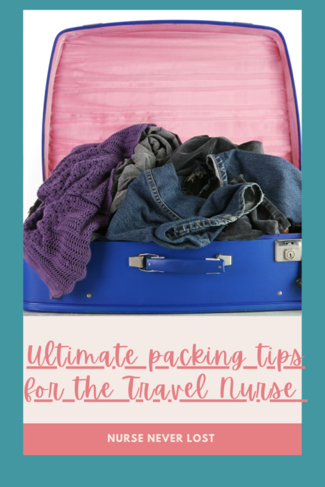 travel nurse packing guide